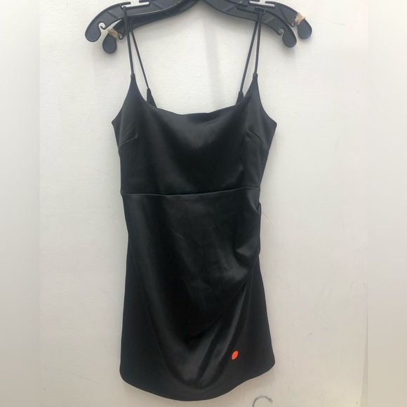 ZARA Satin Effect Mini Dress - Picture 10 of 13